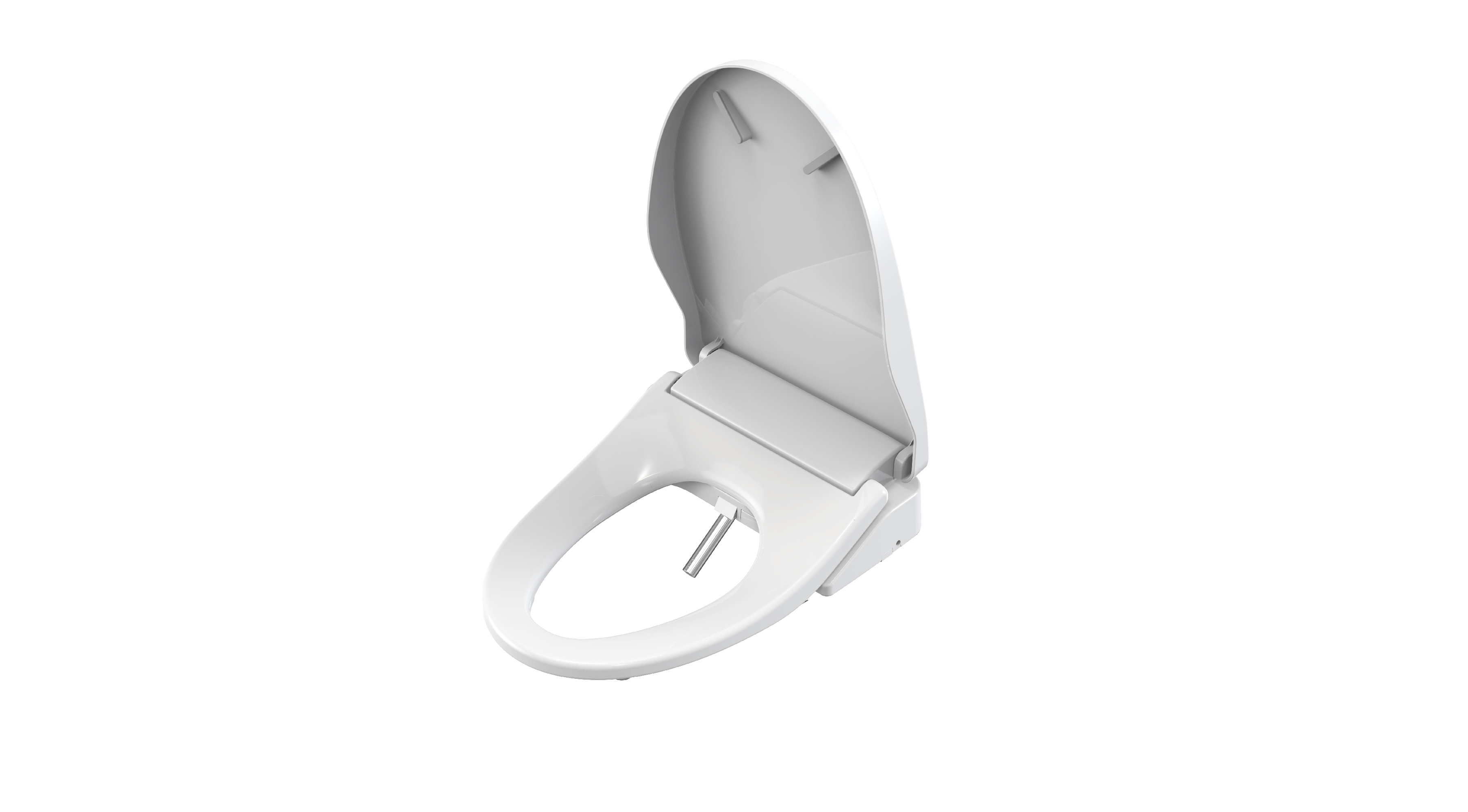 WHALLULTRA-Slim Non-Electric Bidet Attachment with Retractable Dual Nozzles & Adjustable Pressure