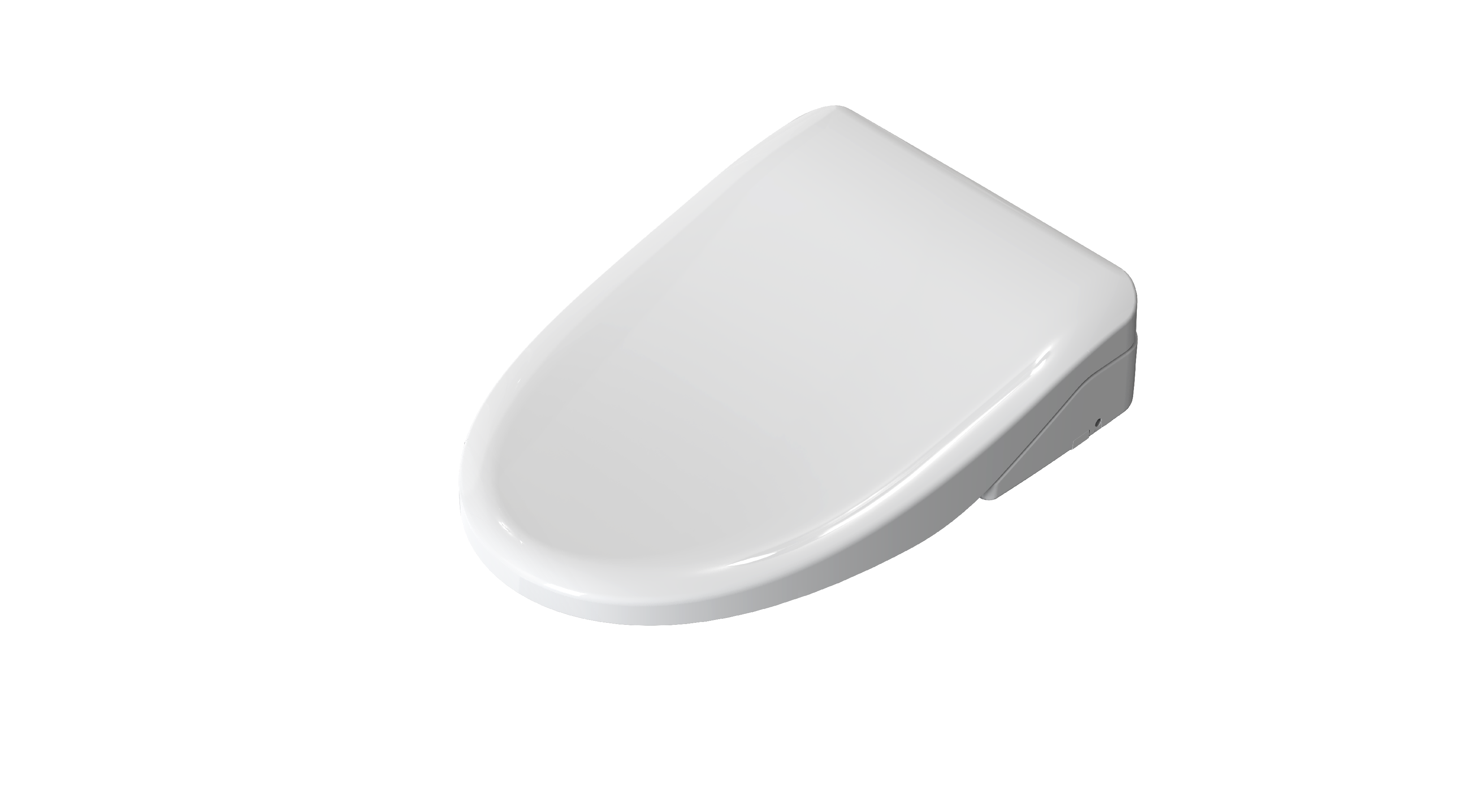 WHALLULTRA-Slim Non-Electric Bidet Attachment with Retractable Dual Nozzles & Adjustable Pressure