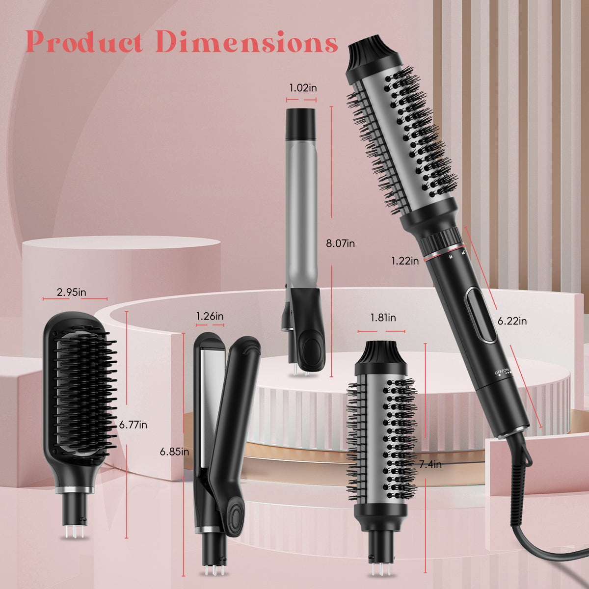Nicebay Instant Heat Thermal Brush