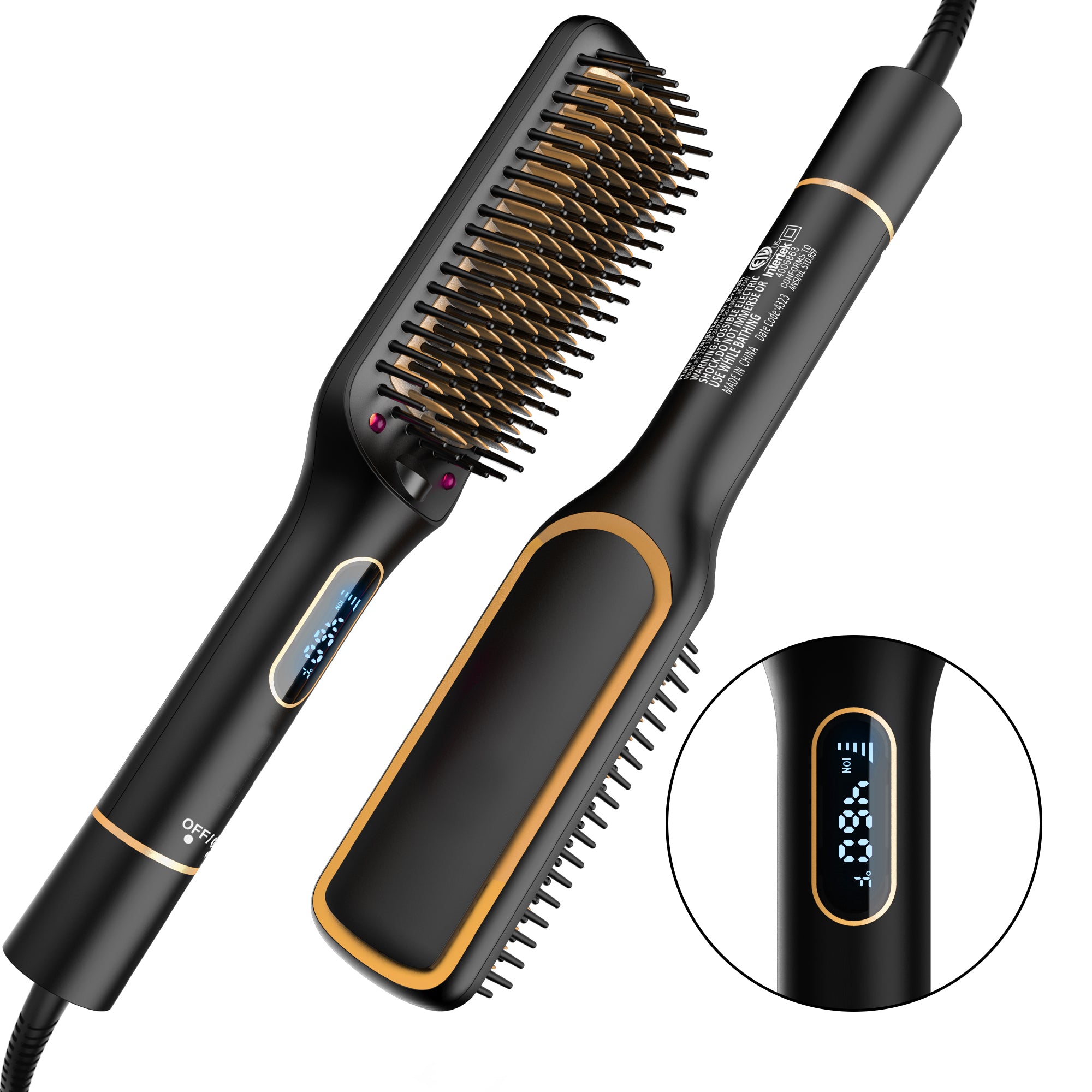 Nicebay Hair Dryer Brush, Hot Air Brush, Blow Dryer Brush Tool Set Straightener/Dryer/Curling Plastic