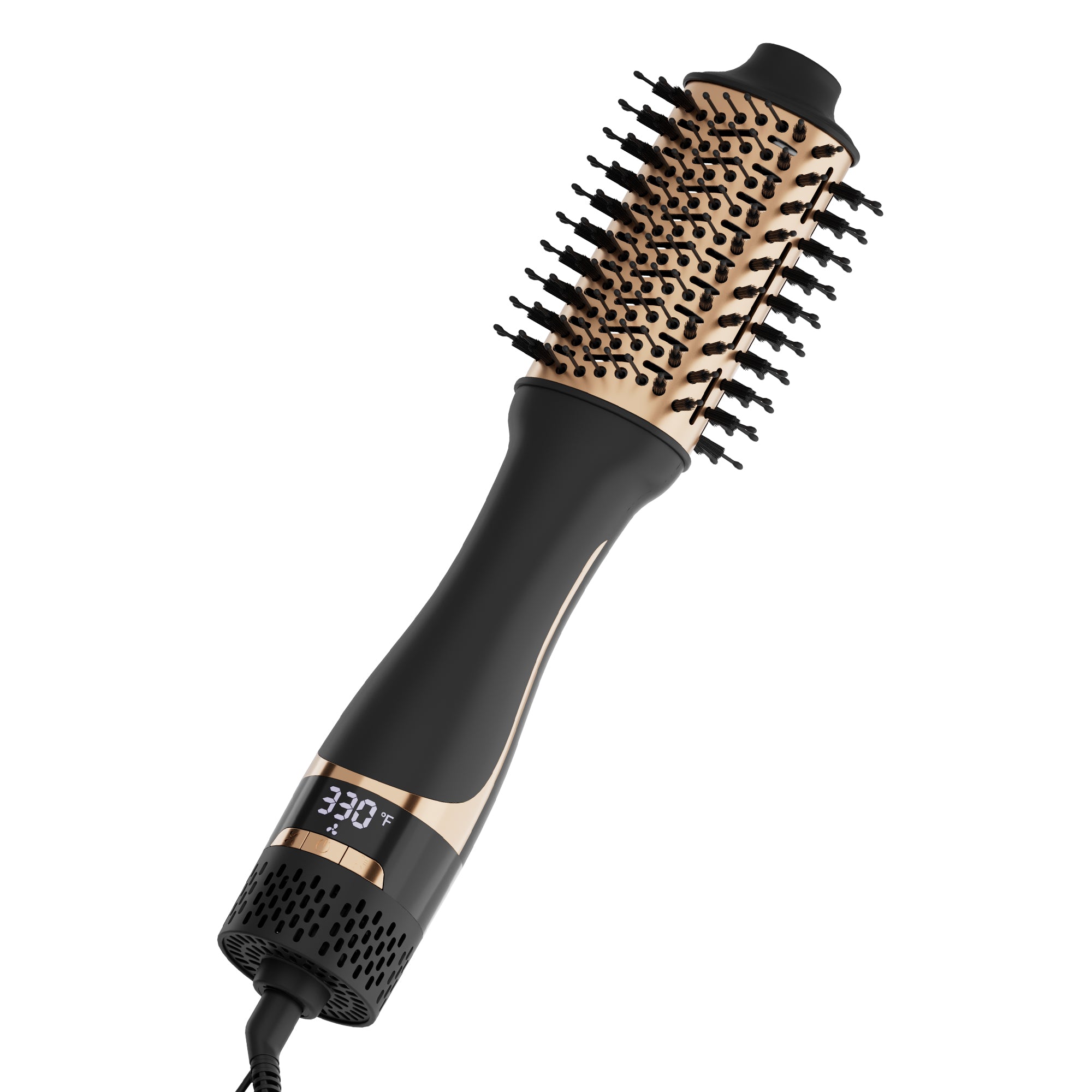 NICEBAY Hair Dryer Brush, Blow Dryer Brush with Display Screen, One Step Hot Air Brush for Hair Drying, Styling and Volumizing