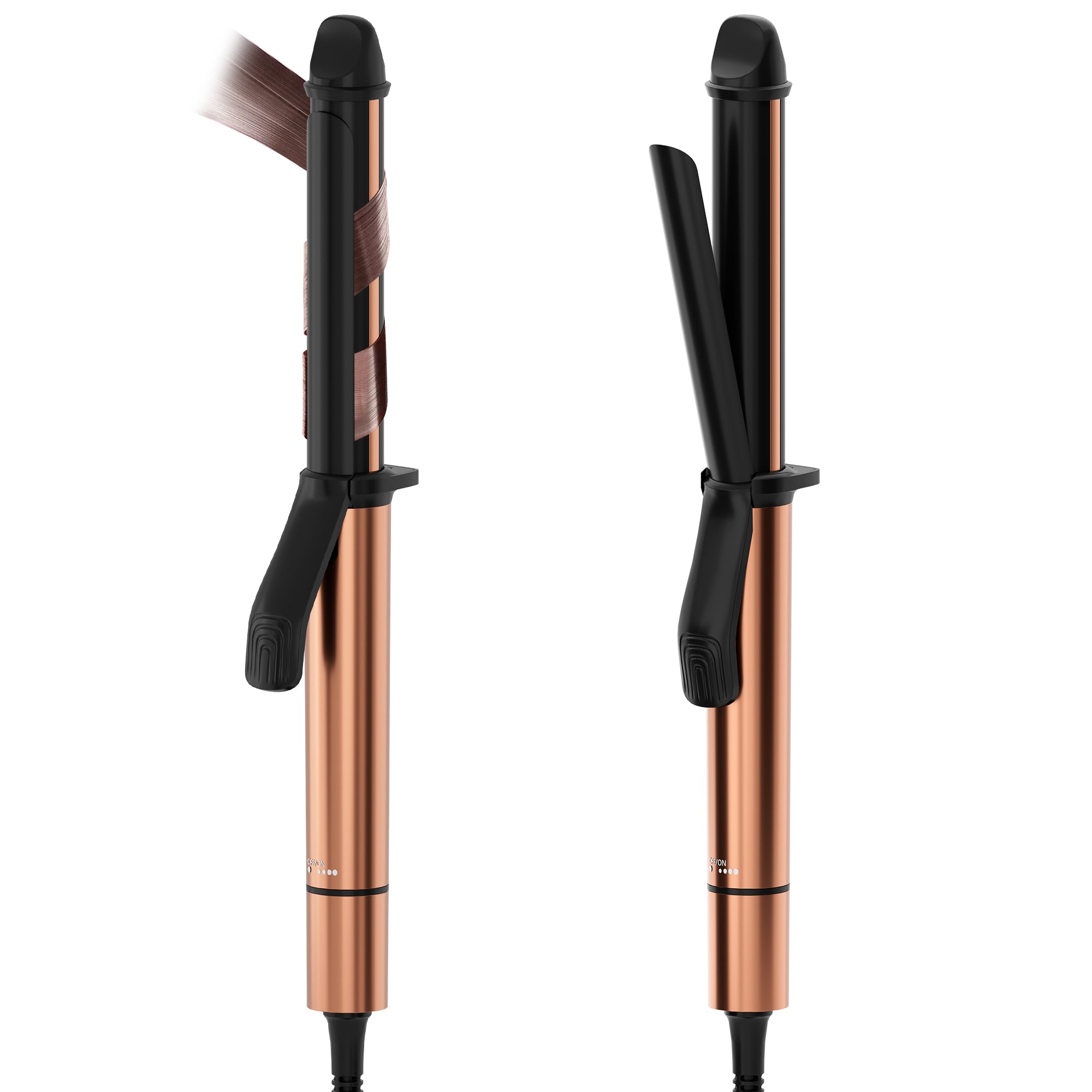 NICEBAY Curling Iron,Hair Curling Wand with Ceramic Coating, Professional Hair Curler 1 inch