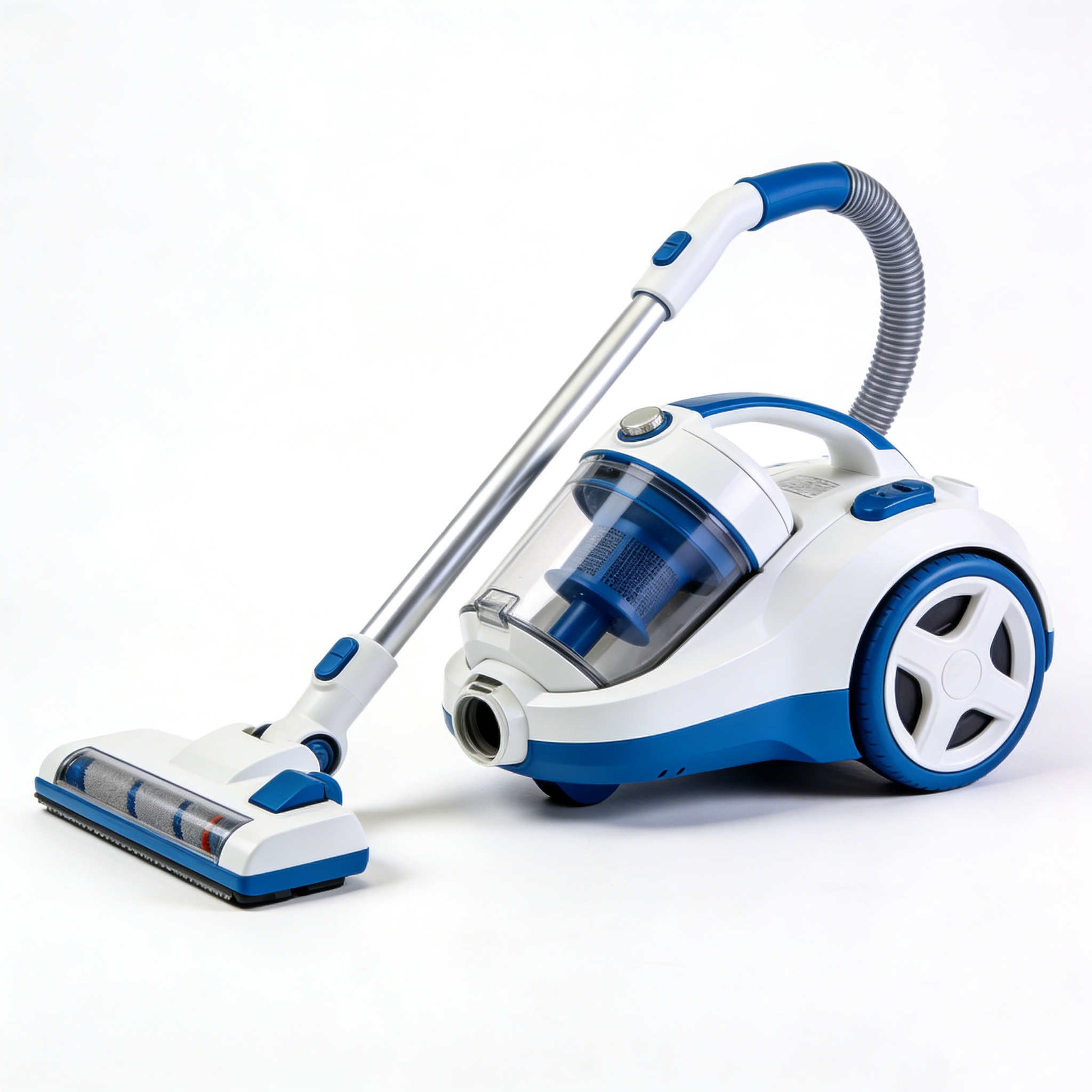 WHALL WhirlWind Bagless Canister Vacuum, 2.5L Lightweight Vac for Carpets & Hard Floors