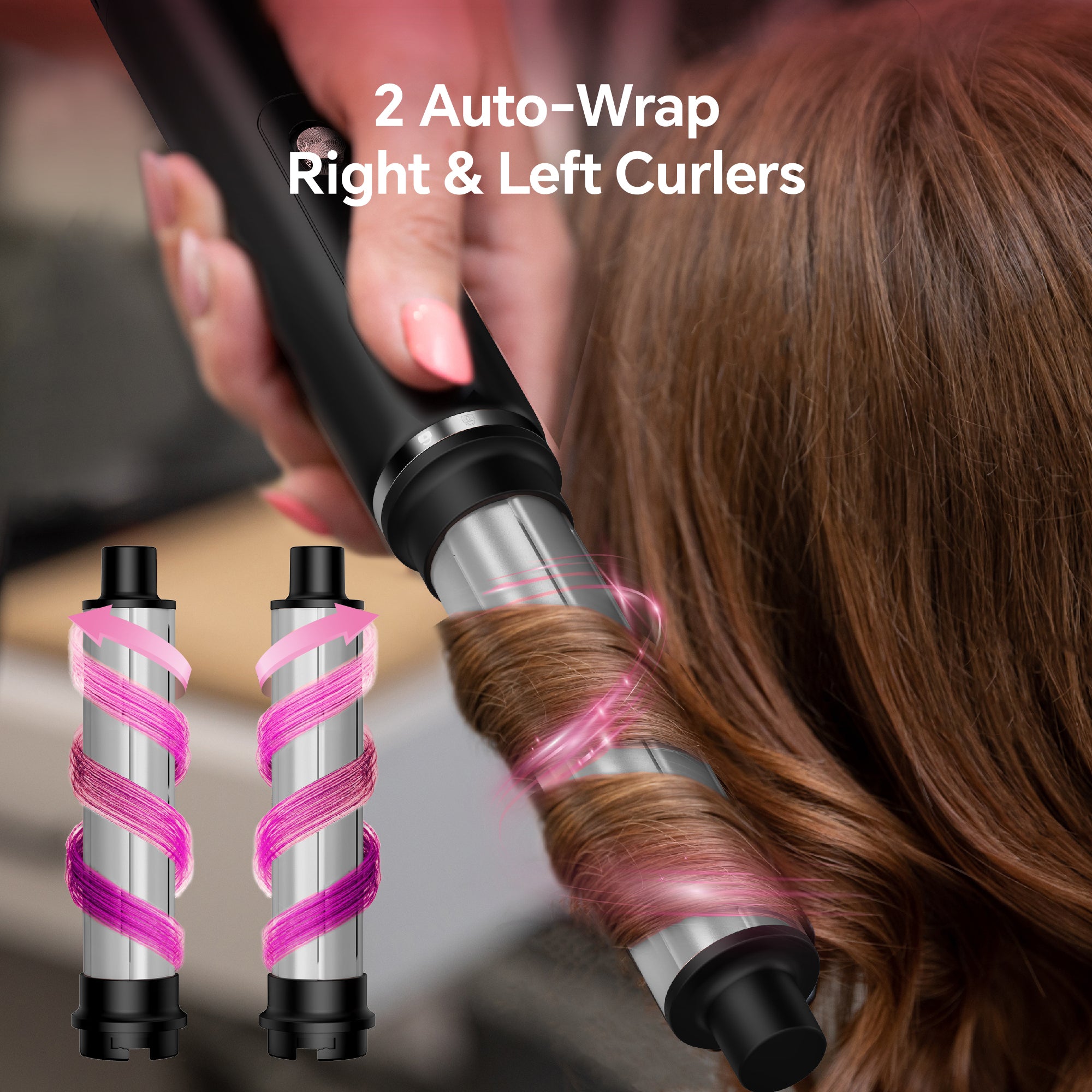 NICEBAY Hair Dryer Brush, Blow Dryer with 110000RPM Brushless Motor, Hot Air Styler 1300W for Quick Drying