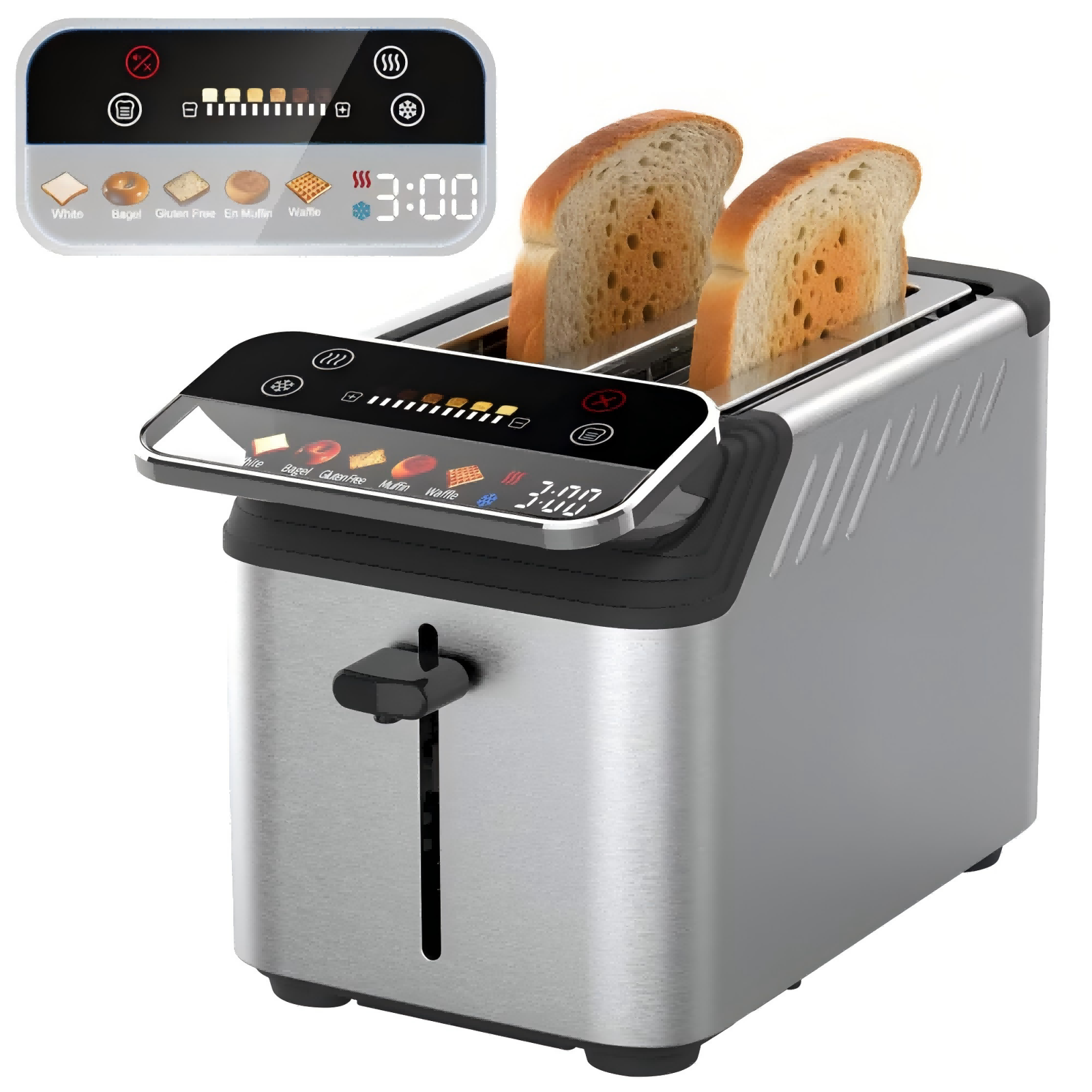 WHALL 2 Slice Toaster KST087 for BestBuy
